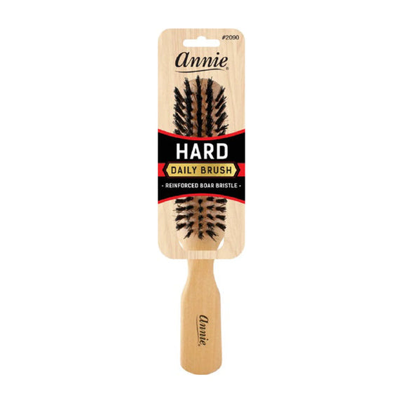 Annie Hard Wooden Brush Boar Bristle 5 Row