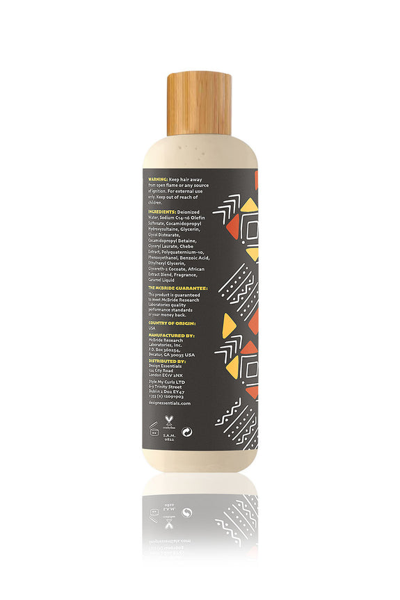 DESIGN ESSENTIALS AFRICAN CHEBE Anti-Breakage Moisture Retention Shampoo 12 OZ