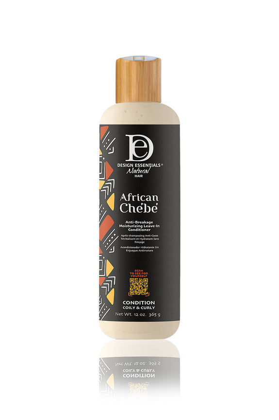 DESIGN ESSENTIALS AFRICAN CHEBE Anti-Breakage Moisturizing Leave-In Conditioner-12 OZ