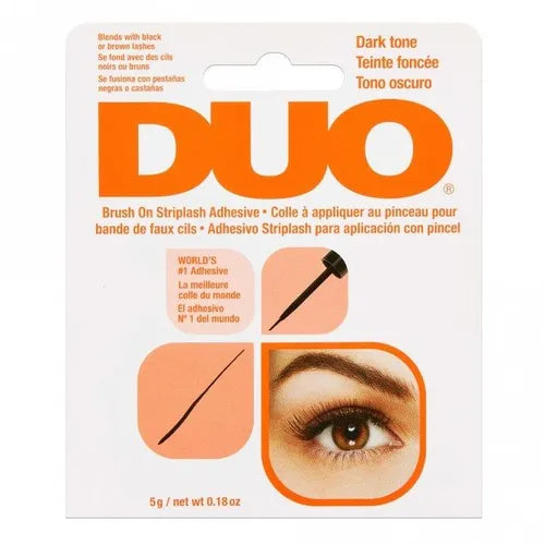 Ardell Duo Brush On Striplash Adhesive Dark 0.25oz