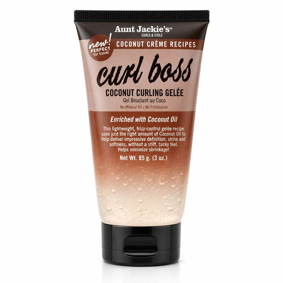 Aunt Jackie's Curls & coils  Curl Boss Coconut Curling Gelée 85g/3oz