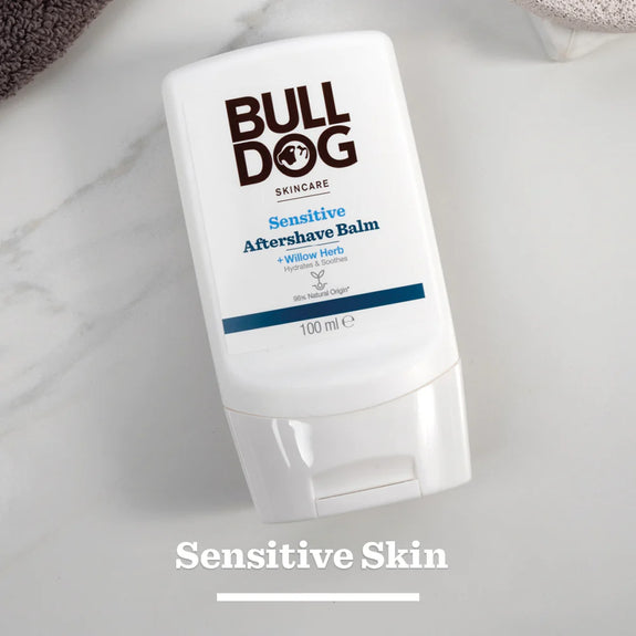 BULLDOG SENSITIVE AFTERSHAVE BALM 100ML