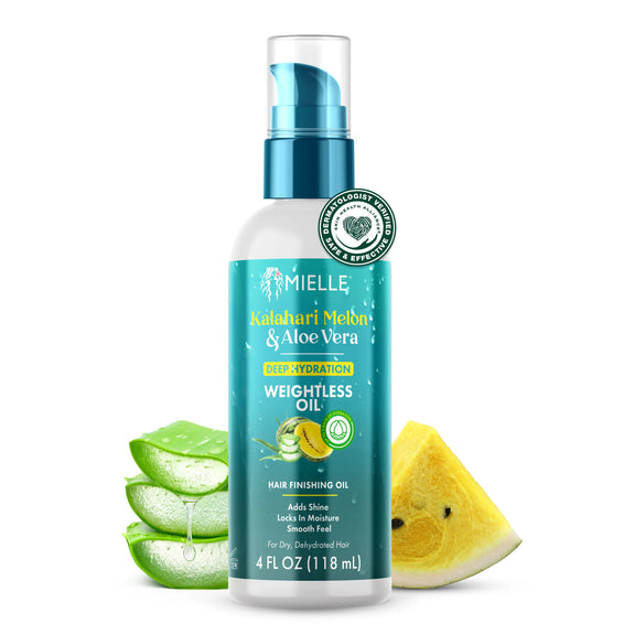 Mielle Kalahari Melon & Aloe Vera Deep Hydration Weightless Oil 118ml/4oz