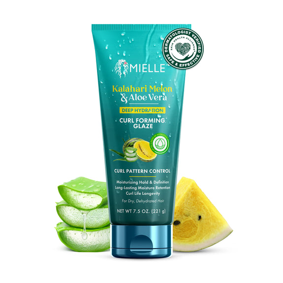 Mielle Kalahari Melon & Aloe Vera Deep Hydration Curl Forming Glaze 221g/7.5oz