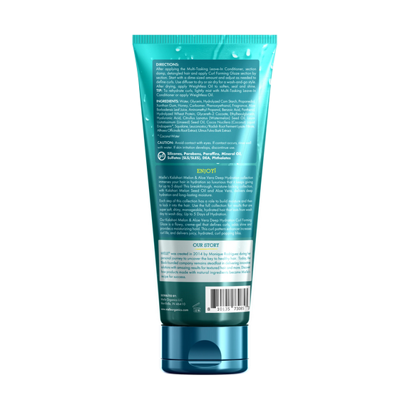 Mielle Kalahari Melon & Aloe Vera Deep Hydration Curl Forming Glaze 221g/7.5oz