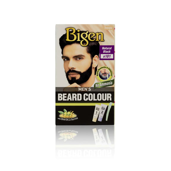 Bigen Men’s Beard Colour No.101 Natural Black