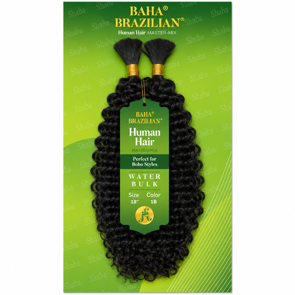Jazzy Baha Brazilian Human Hair Master Mix Boho Water Bulk 18”