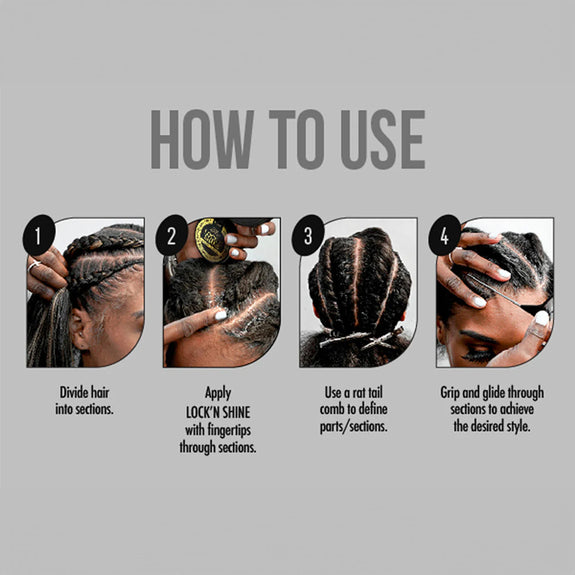 Ebin Braid Formula Lock’N Shine Loc & Twist Extreme Firm Hold Braiding Gel 236ml