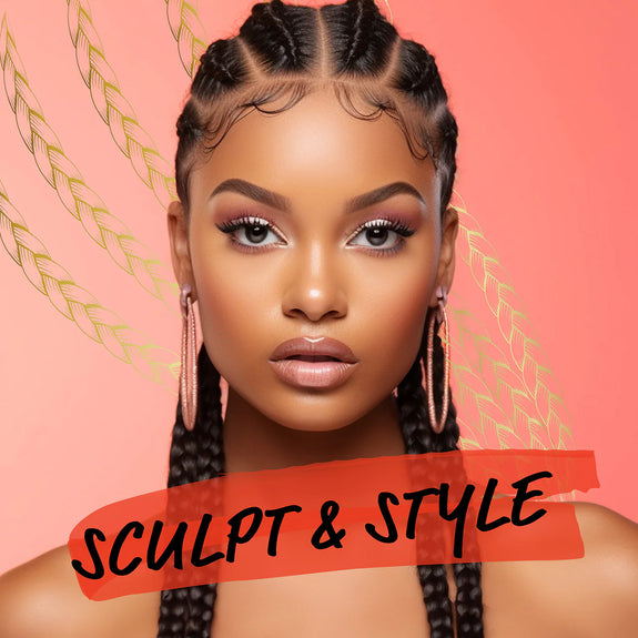 Ebin Lock’N Pomade Braid Formula Conditioning Gel Medium Hold 310ml