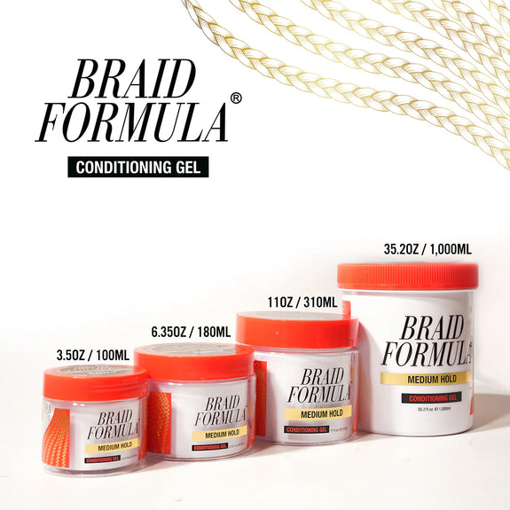 Ebin Lock’N Pomade Braid Formula Conditioning Gel Medium Hold 310ml