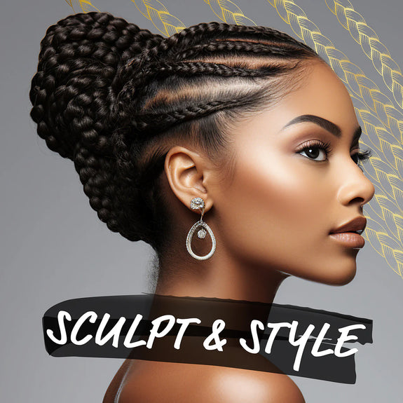 Ebin Lock’N Pomade Braid Formula Conditioning Gel Super Hold 180ml