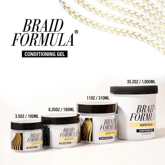 Ebin Lock’N Pomade Braid Formula Conditioning Gel Super Hold 310ml
