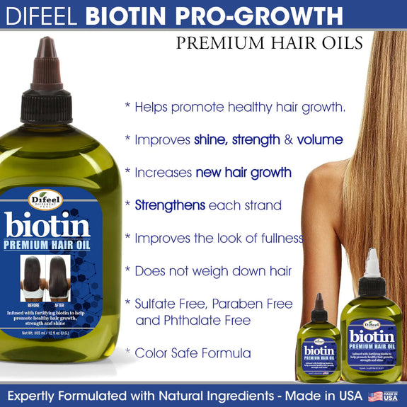 DIFEEL DIFEEL BIOTIN PREMIUM HAIR OIL 75ML