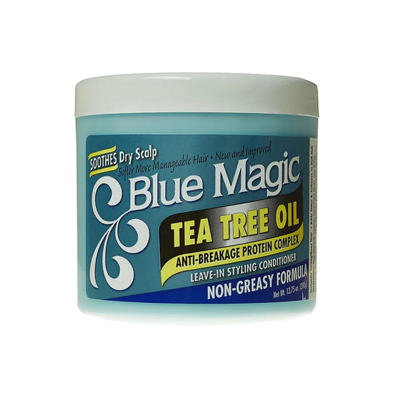 Blue Magic Tea Tree Oil Leave-In Styling Conditioner 12 oz