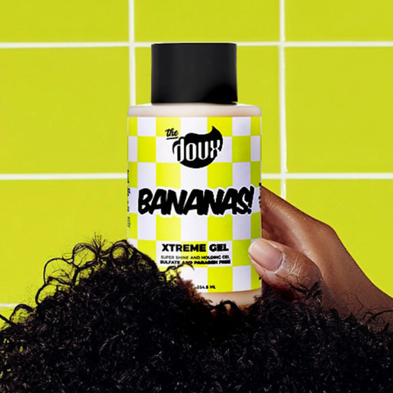 THE DOUX BANANAS XTREME HOLD HAIR GEL 12OZ