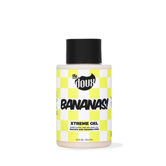 THE DOUX BANANAS XTREME HOLD HAIR GEL 12OZ