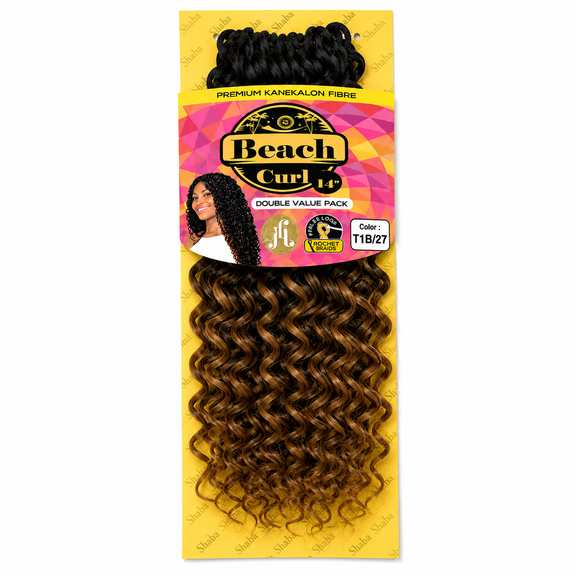 Jazzy Hair Premium Kanekalon Fiber Beach Curl 14"