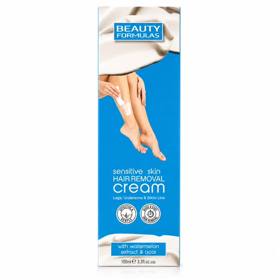 Beauty Formulas Sensitive Skin Hair Removal Cream 100ml