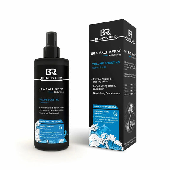 Black Red  TEXTURISING  VOLUME BOOSTING  Sea Salt Spray 200ml