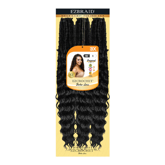 EZ CROCHET Boho Locs 18"-3X
