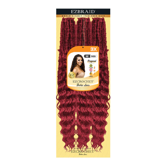 EZ CROCHET Boho Locs 18"-3X