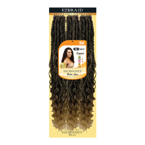 EZ CROCHET Boho Locs 18"-3X