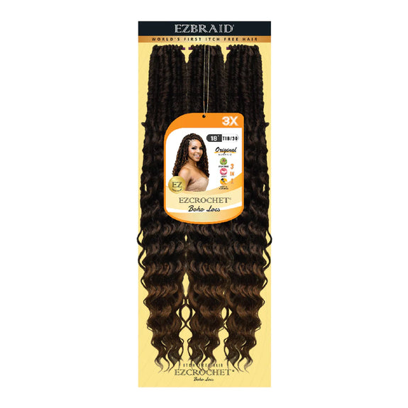 EZ CROCHET Boho Locs 18"-3X