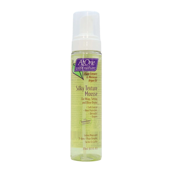 ATONE Botanical Silky Texture 3-In-1 Foaming Wrap, Blow Dry, Set Lotion 8.5 Oz