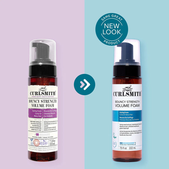 CURLSMITH  BOUNCY STRENGTH VOLUME FOAM 222ML