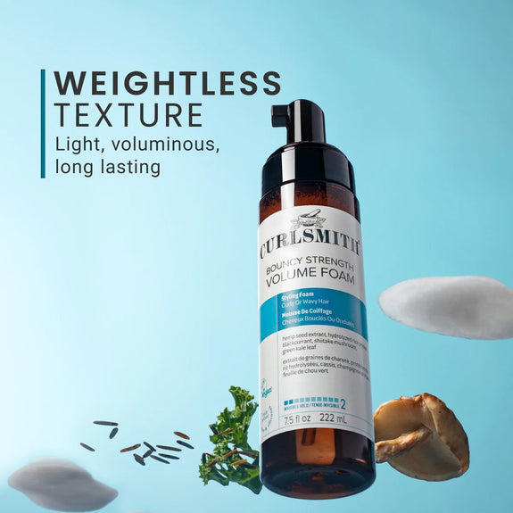 CURLSMITH  BOUNCY STRENGTH VOLUME FOAM 222ML