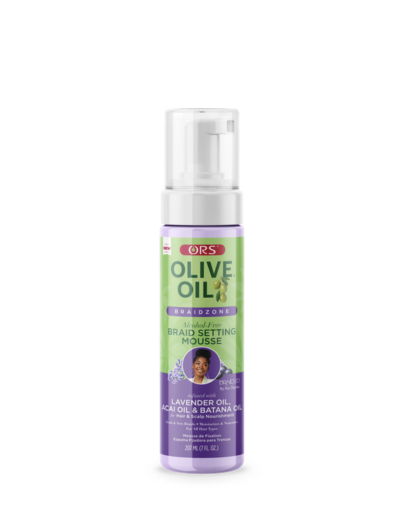 ORS Olive oil Braidzone Braid Setting Mousse 207ml/7oz