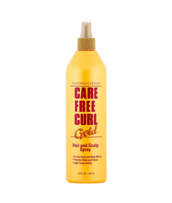 Care Free Curl (Gold)Hr/Scp SprY 16 OZ