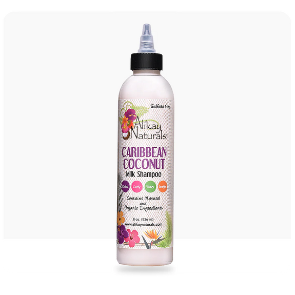 ALIKAY NATURAL CARIBBEAN COCONUT MILK SHAMPOO 8 OZ