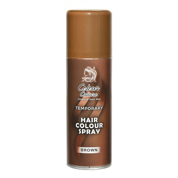 Colour Culture Temporary Brown Hair Colour Spray 125ml