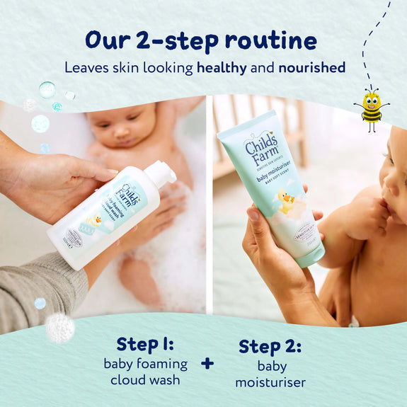 CHILD FARM SENSITIVE SKIN EXPERTS BABY FOAMING CLOUD WASAH BABY SOFT SCENT 160 ML