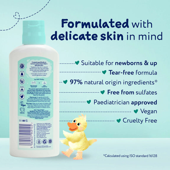 CHILD FARM SENSITIVE SKIN EXPERTS BABY FOAMING CLOUD WASAH BABY SOFT SCENT 160 ML