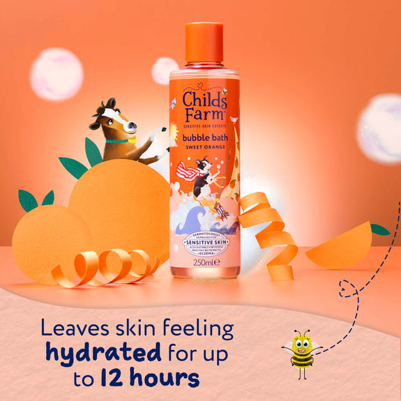 CHILD FARM SENSITIVE SKIN EXPERTS BUBBLE BATH SWEET ORANGE 250 ML