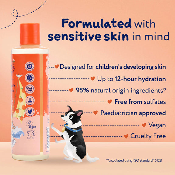 CHILD FARM SENSITIVE SKIN EXPERTS BUBBLE BATH SWEET ORANGE 250 ML