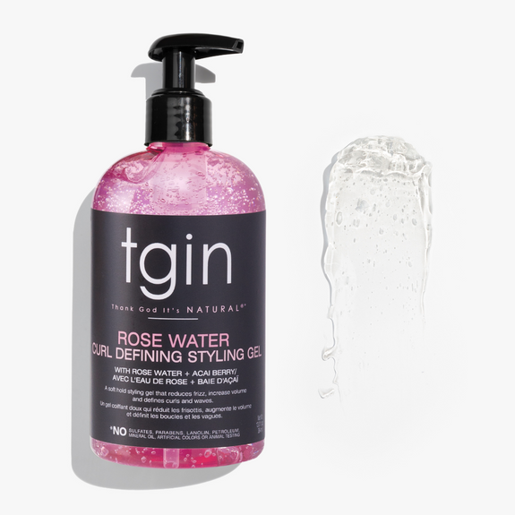 TGIN Rosewater Curl Defining Styling Gel – 13oz