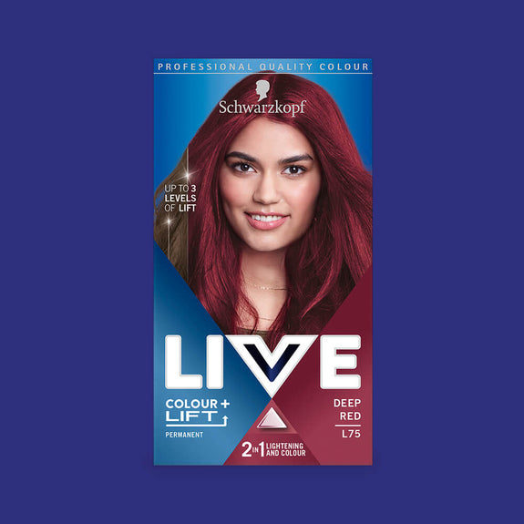 LIVE L75 DEEP RED PERMANENT COLOUR