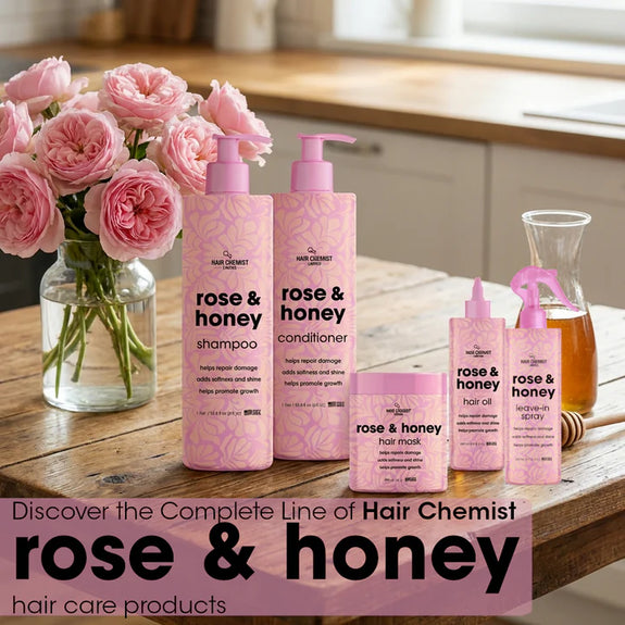 Hair Chemist Rose & Honey Leave in Spray 240ml/8oz