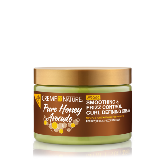Creme of Nature Pure Honey Hair Food Smoothing & Frizz Control Curl Defining Cream 326g