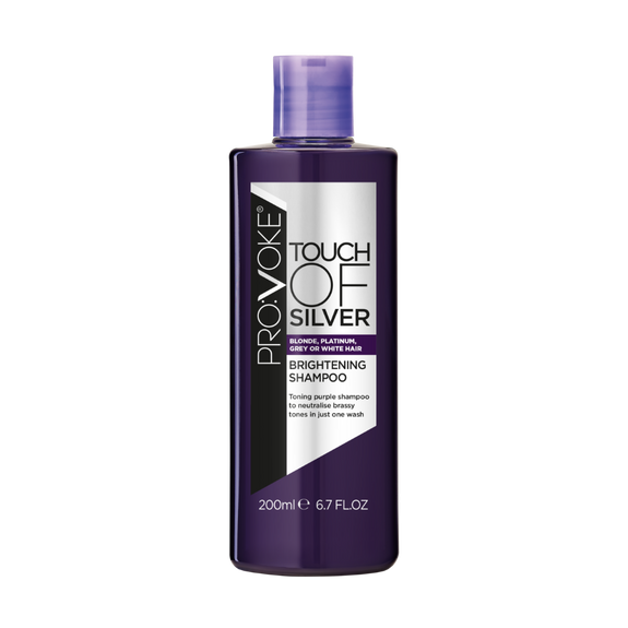 PROVOKE TOUCH OF SILVER PURPLE TONING BRIGHTENING SHAMPOO-200ML