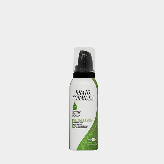 EBIN BRAID FORMULA SETTING MOUSSE MOISTURIZING & SHINE - OLIVE OIL