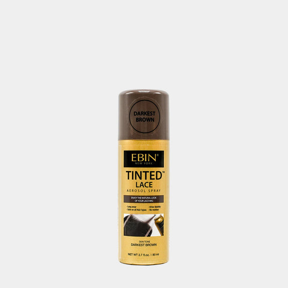 EBIN TINTED LACE AEROSOL SPRAY - DARKEST BROWN