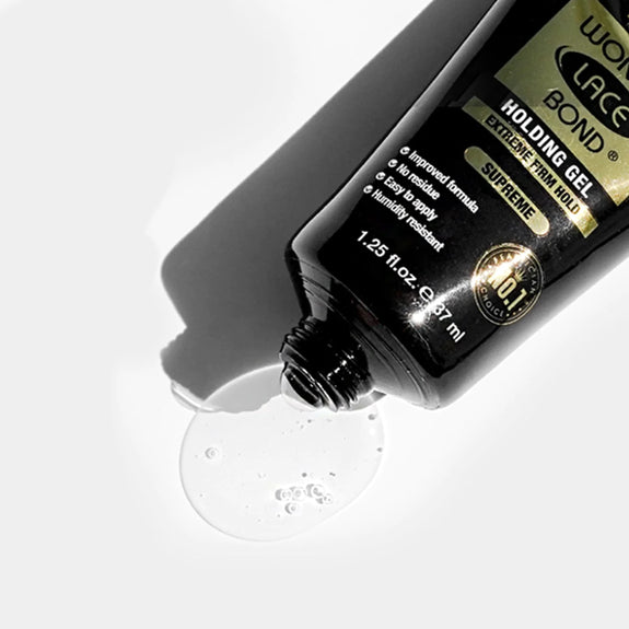 EBIN WONDER LACE BOND HOLDING GEL - SUPREME HOLD (1.25OZ/ 37ML)[BLACK TUBE]