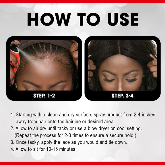 EBIN WONDER LACE BOND WIG ADHESIVE SPRAY - EXTREME FIRM HOLD