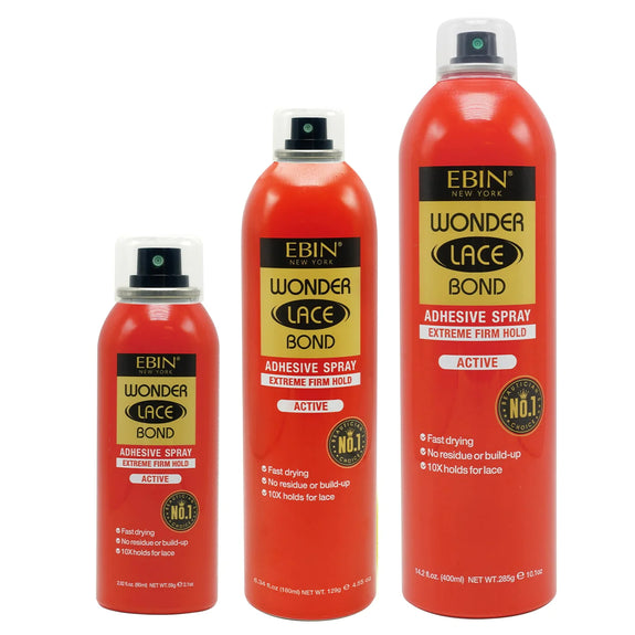 EBIN WONDER LACE BOND WIG ADHESIVE SPRAY - EXTREME FIRM HOLD