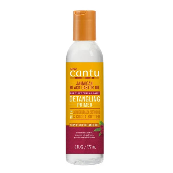 Cantu Jamaican Black Castor Oil Detangling Primer, 6 oz.