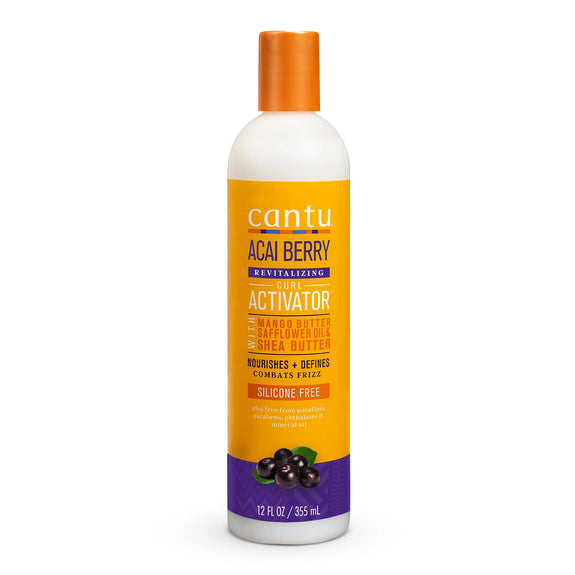 Cantu Revitalizing Curl Activator with Acai Berry and Shea Butter, 12 fl oz